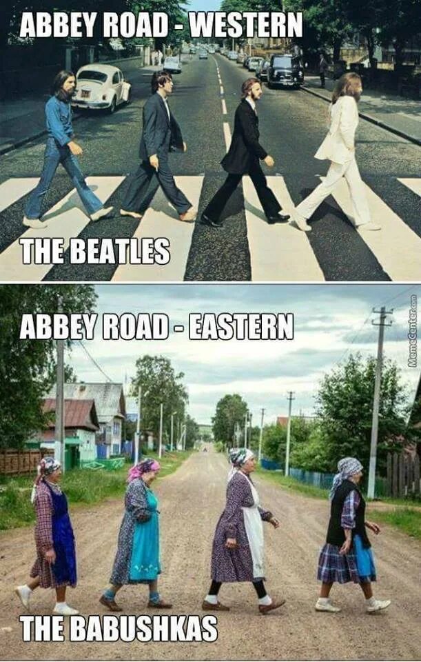 Пародия дорога. The Beatles мемы. The Beatles Мем. Битлз Эбби роуд мемы. Abbey Road Мем.