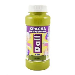 Краска колер цвета фисташковый