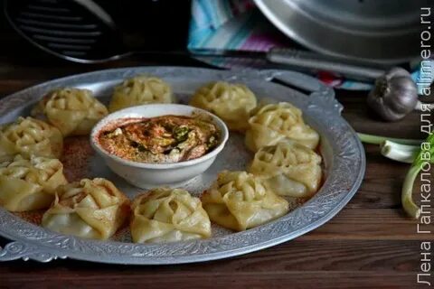Вкусные манты из свинины