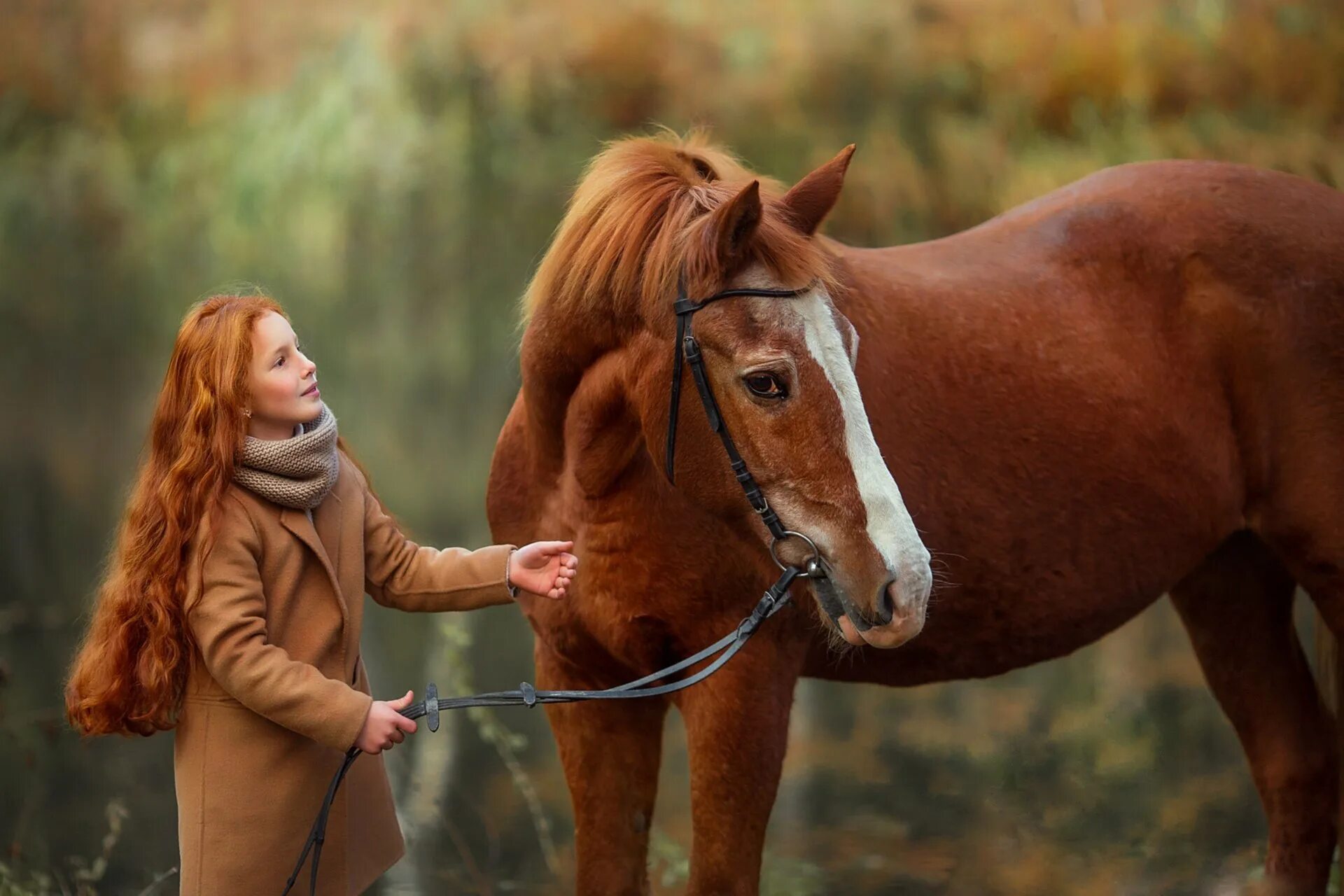 Покажи человек лошадь. Ханна хёппнер рыжая. Фотосессия с лошадьми дети. Девочка на лошади. Рыжая девушка на коне.