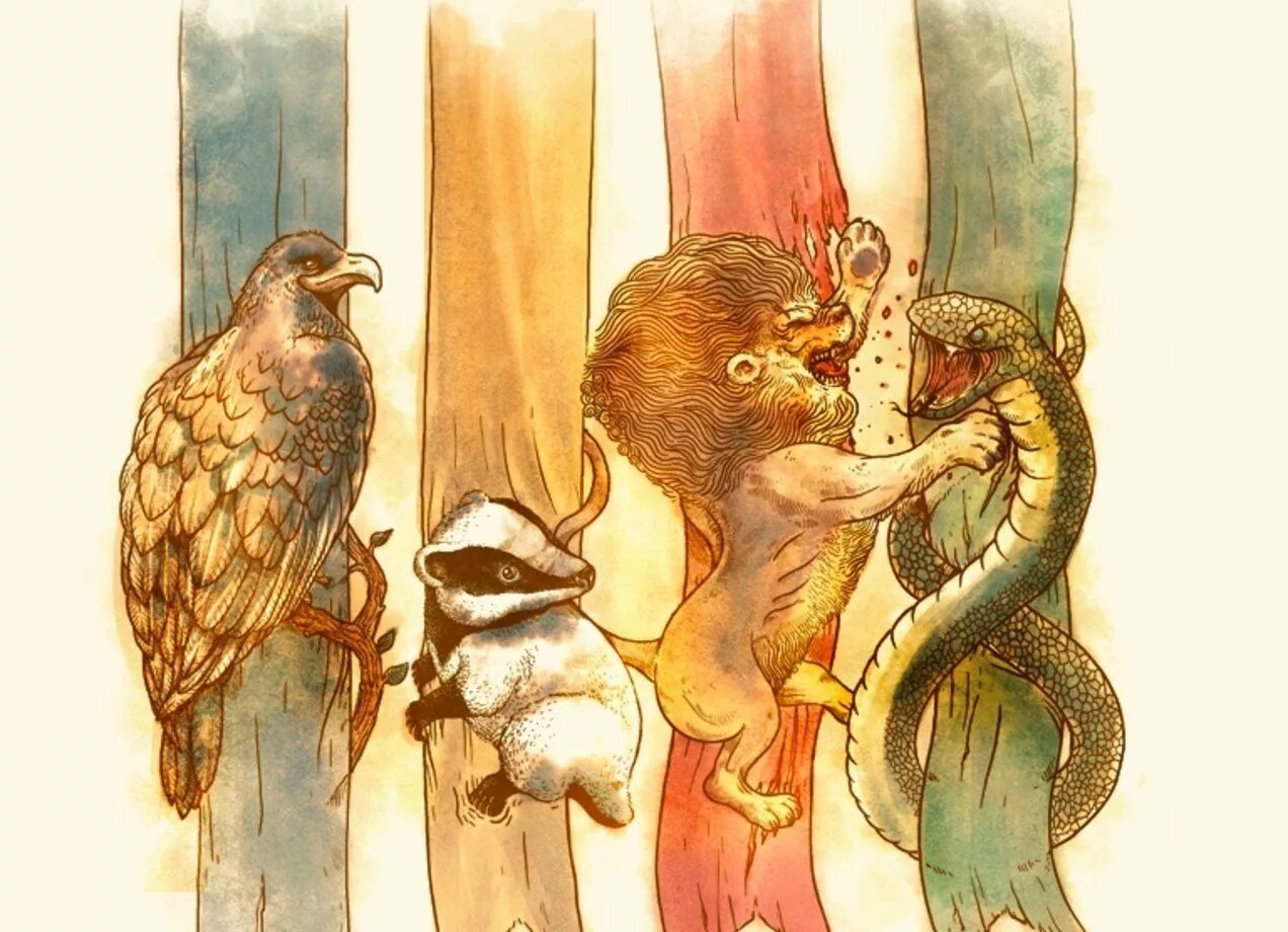 Животные факультетов хогвартса. Животные факультетов хогвартса. Хогвартс слизерин гриффиндор пуффендуй когтевран. Гарри поттер факультеты хогвартса арт. Гарри поттер факультет гриффиндор.