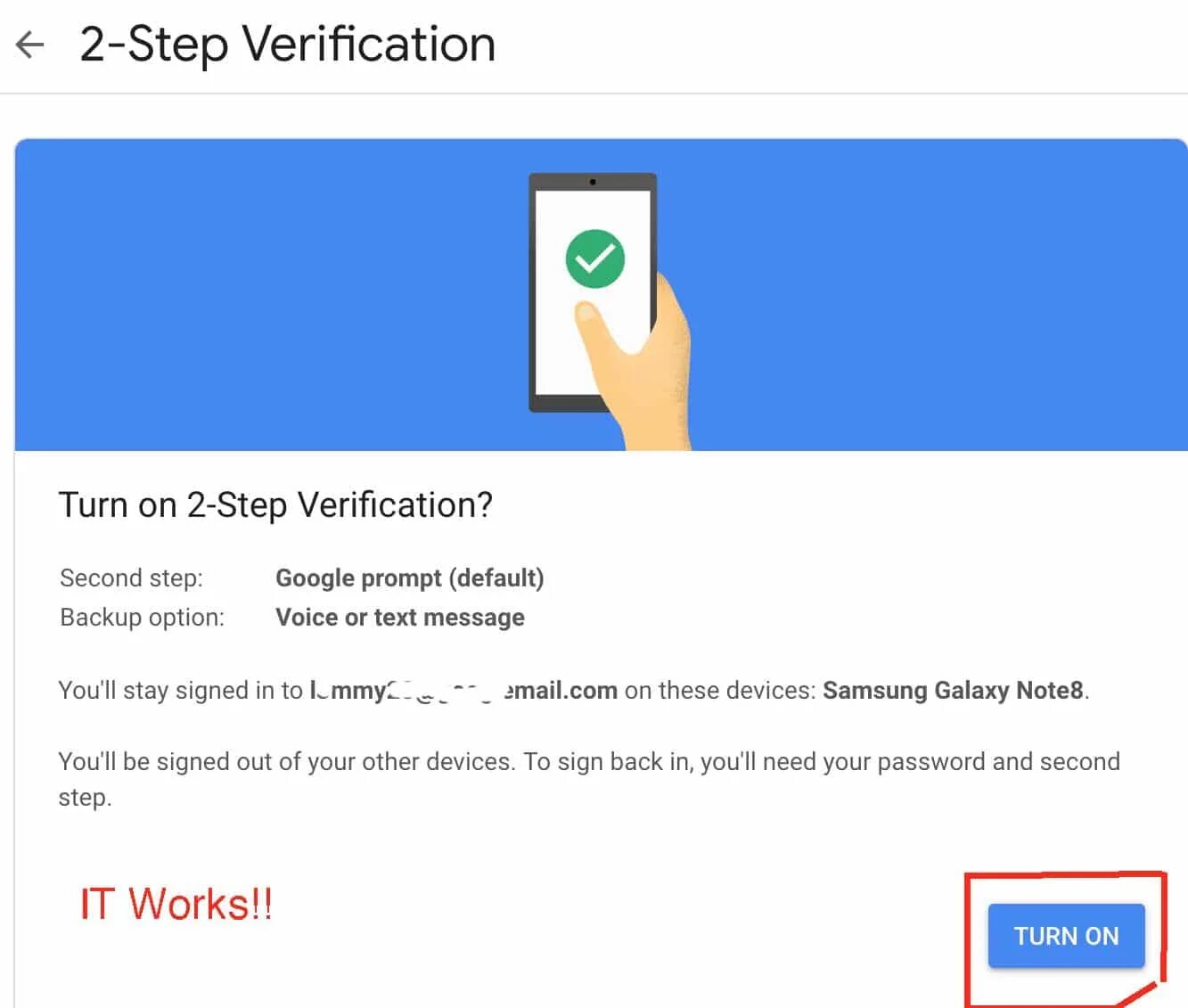 Two-Step verification. Step verification login. You have two-Step verification enabled, so your account is protected with an additional password. Перевод. Verification Note.