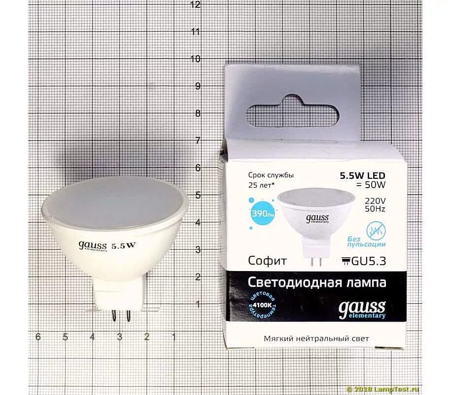 Gu 5.3 светодиодные gauss. Gauss led Elementary mr16 gu5.3 5.5w 4100к. Лампочка Gauss Elementary led 3,5 w. Лампа Gauss led Elementary mr16 gu5.3 5.5w 450lm 4100к. Gauss Elementary 5.5w.