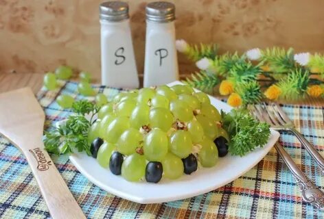 Рецепт с виноградом с фото
