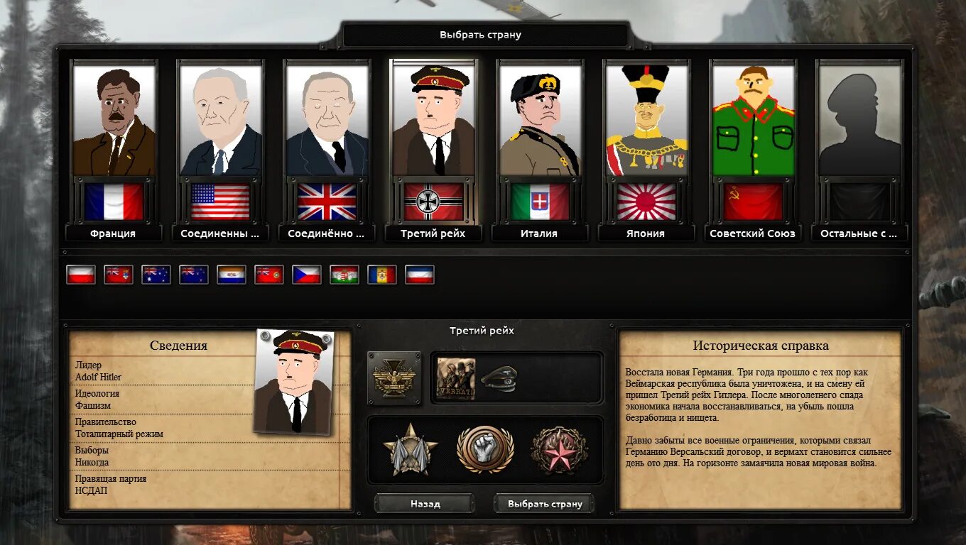 Hoi 4 мод на современность