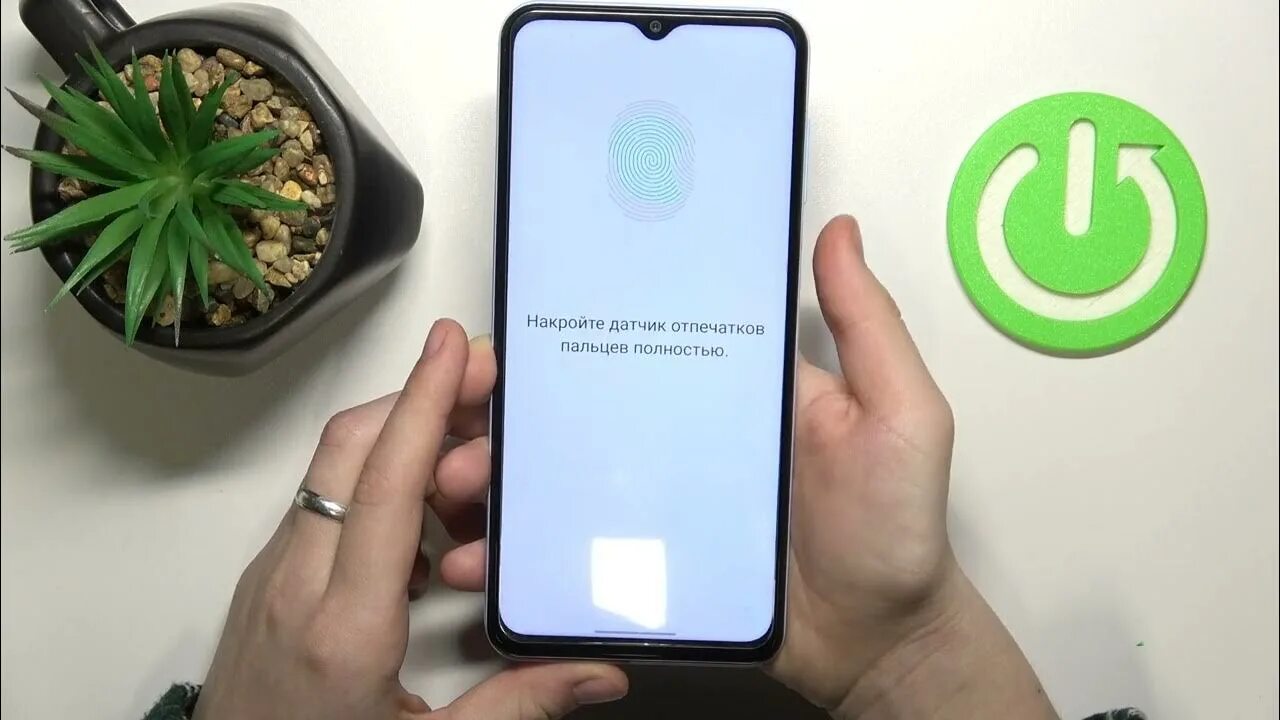 Как добавить отпечаток пальца на REALME 9i - YouTube