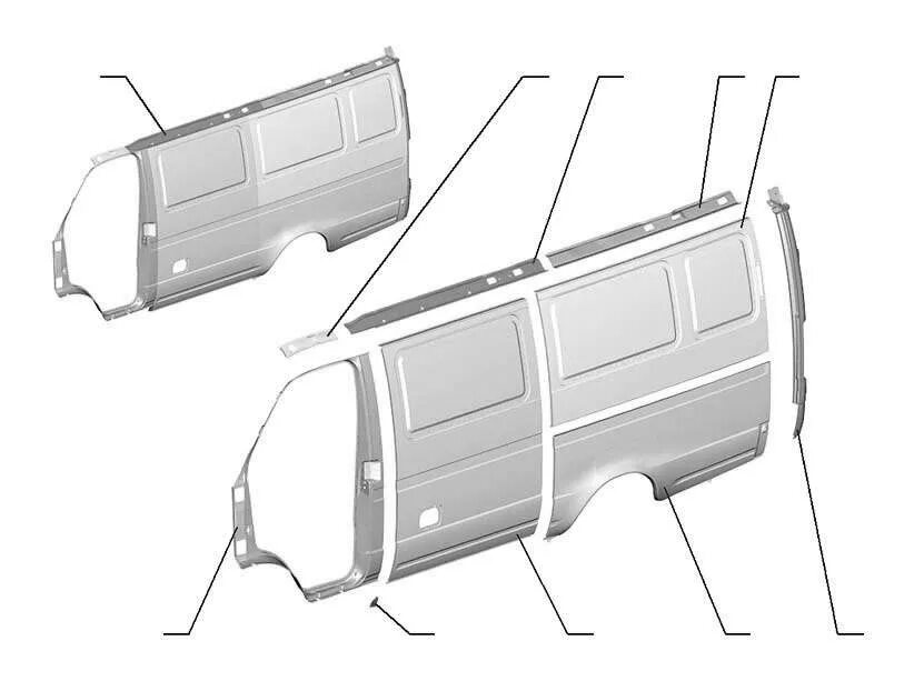 Купить кузов газель 2705