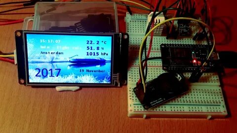 Метеостанция на esp32
