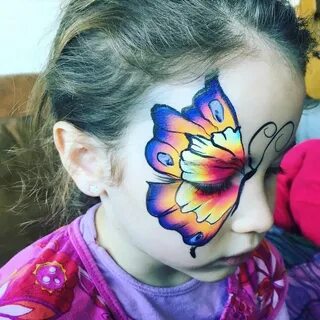 Аквагрим бабочка