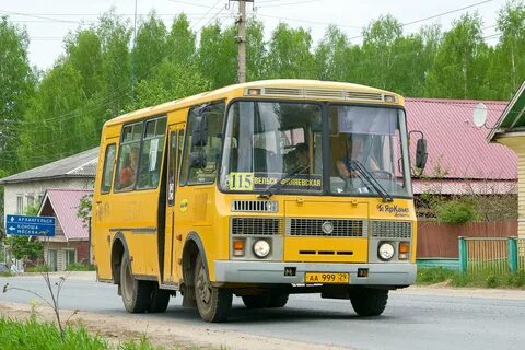 Автобус 115 вельск