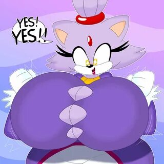 Blaze the cat breast expansion