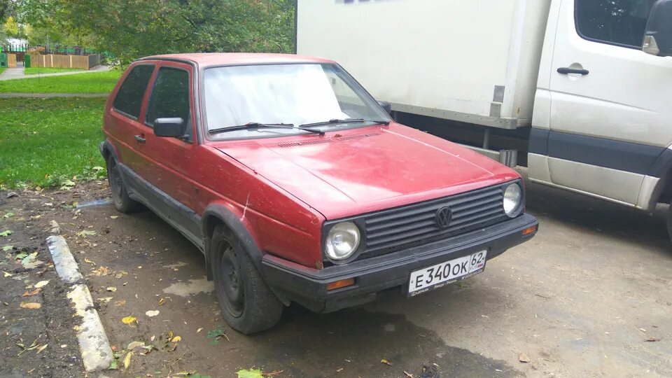 Volkswagen Golf kat 2 1989. Фольксваген 1989 года выпуска фото. Golf kat.