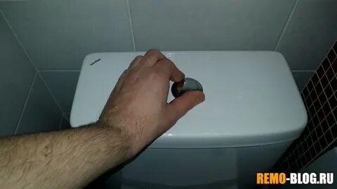 Как снять крышку с бачка