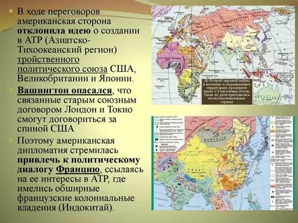 Карта международные отношения