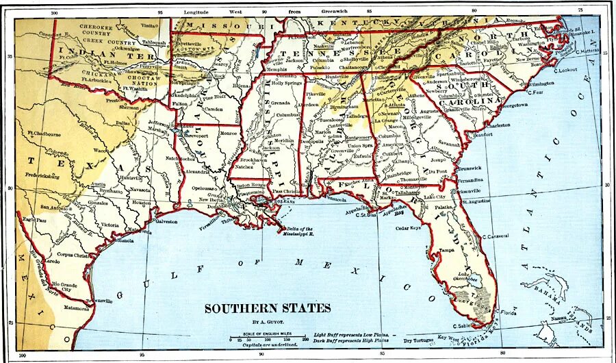 Новый южный карта. Карта «Southern Region». Southern States Map. Southeastern States Map.