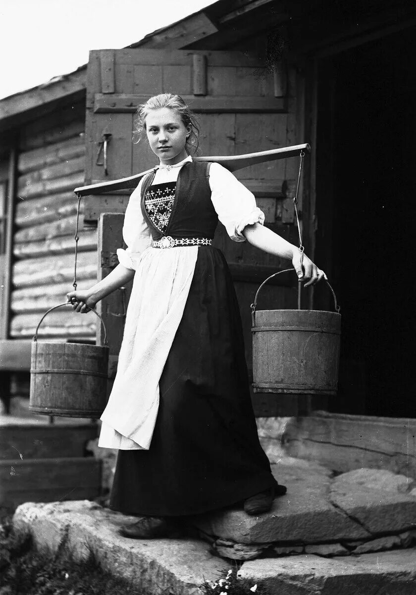 Крестьянку 18. Норвегия 1908. Норвежские девушки. Финские женщины. Красивые крестьянки.