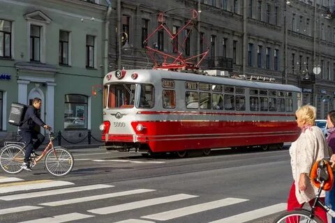 Новые ретро трамвай
