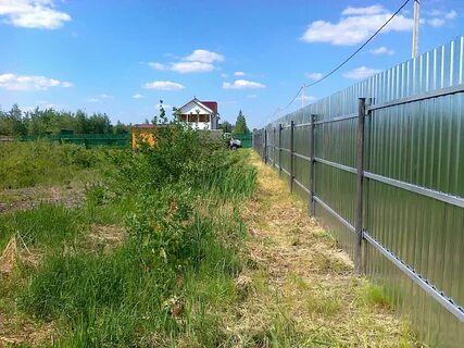 Продам участок с забором
