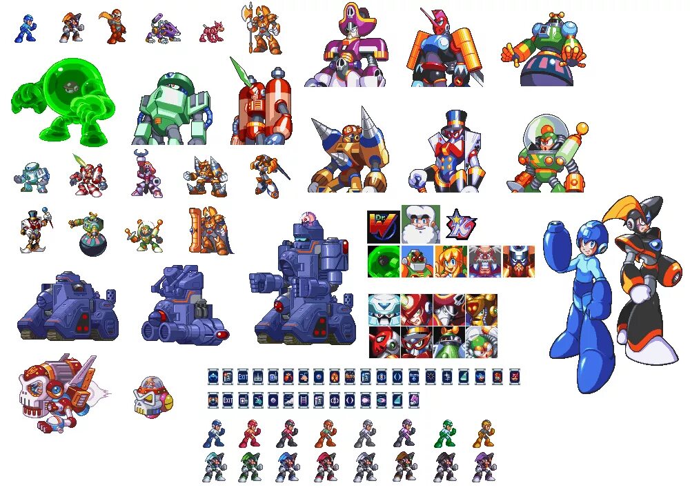 Sprite kit. Мегамен=паркет италия. odam sprites.