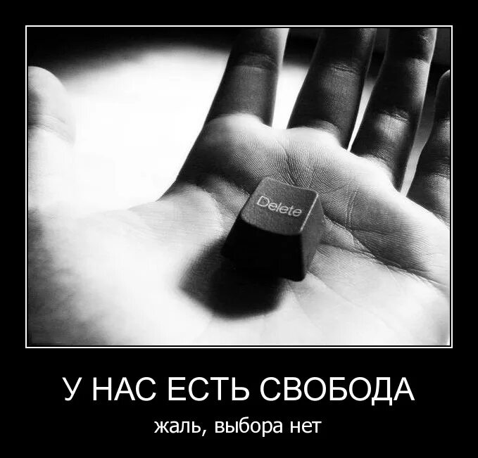 Что может быть выбором