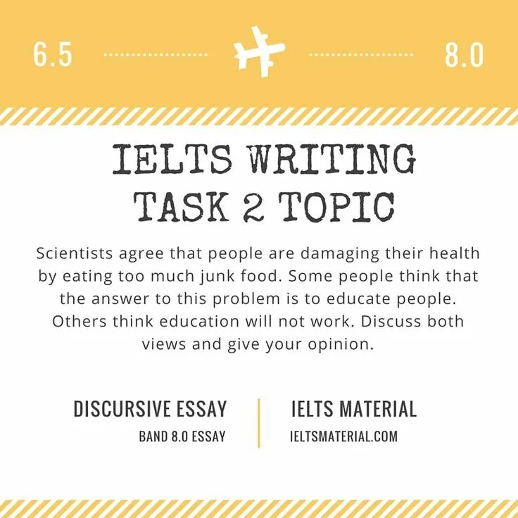 Writing task topics