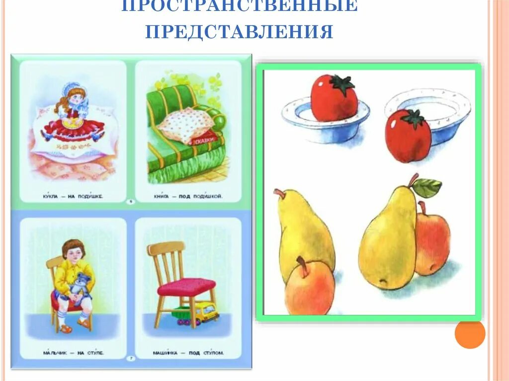 Формирование пространственных представлений