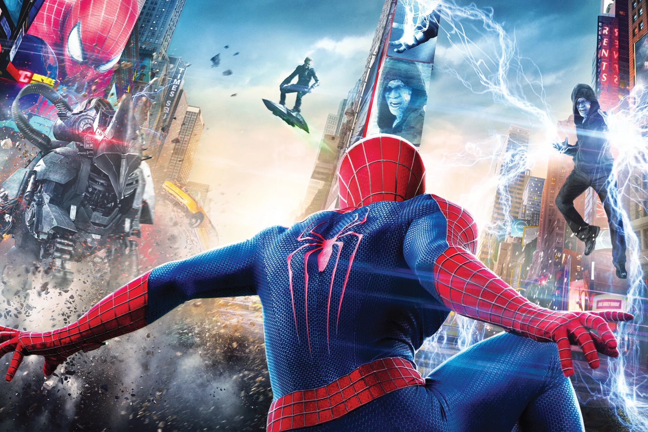 New poster. The amazing Spider-man 2 (новый человек — паук 2). Новый человек паук высокое н.