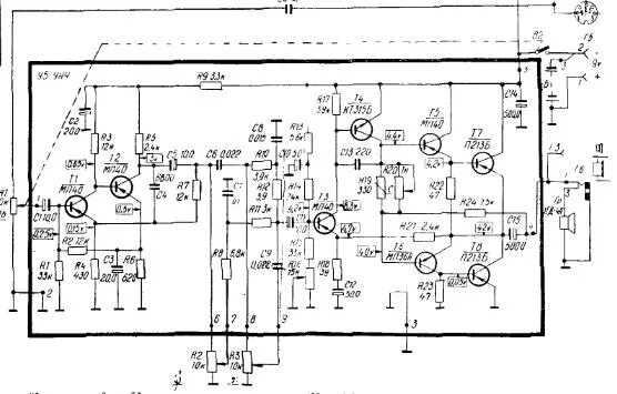 Унч океан. Схема УНЧ радиоприёмника океан203. Трехпрограммный радиоприемник Сириус 203 схема. Схема УНЧ радиоприемника океан 205. Блок УКВ приемника океан 203.