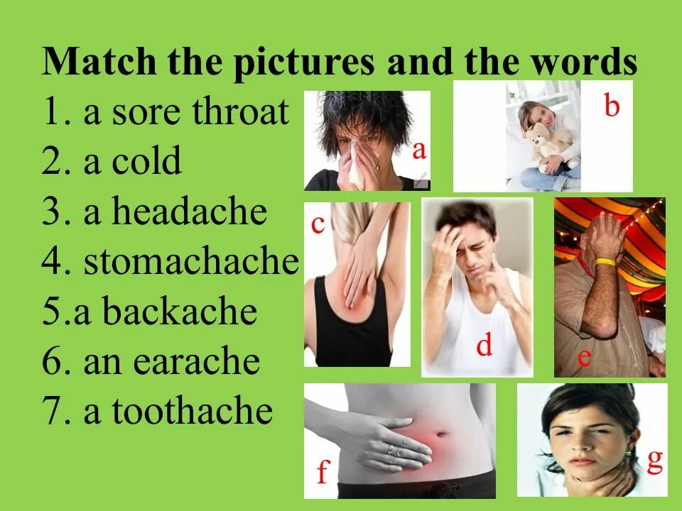 Have a in my throat