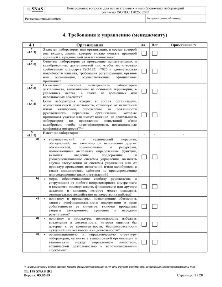 Внутренний аудит в испытательной лаборатории. Внутренние аудиты в испытательной лаборатории.