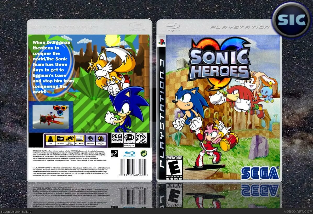 Sonic чит коды. Sonic Heroes PLAYSTATION 3. Sonic Heroes ps3 диски. Игра Соник на ps3. Sonic Heroes диск ps2.