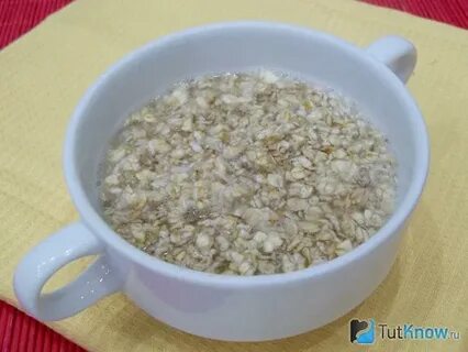 Овсяная каша из хлопьев в мультиварке