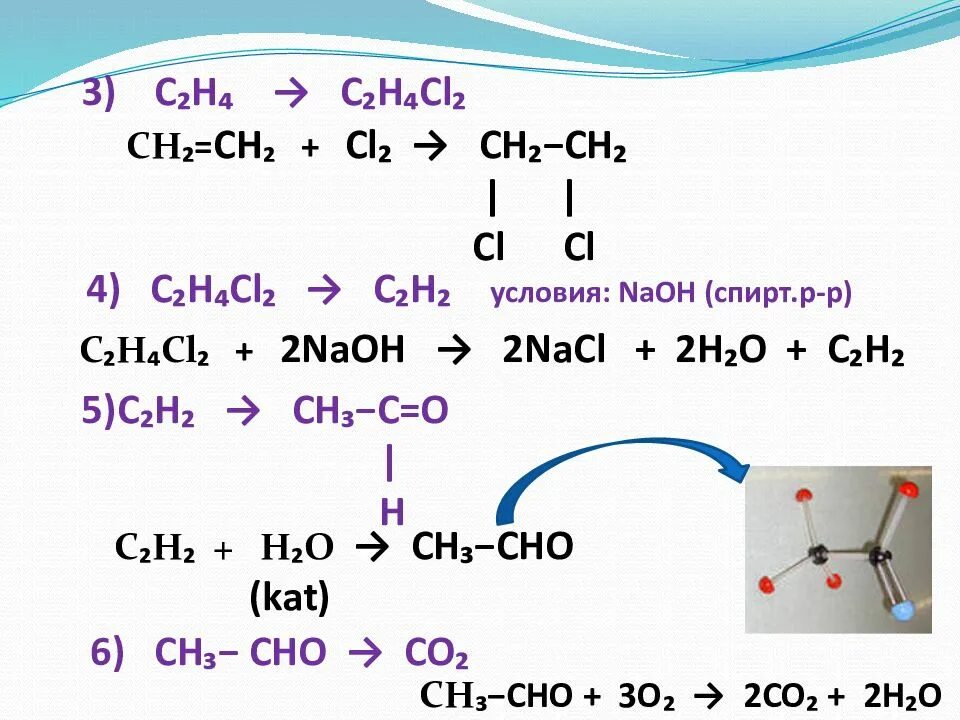 C2h6 cl2 naoh