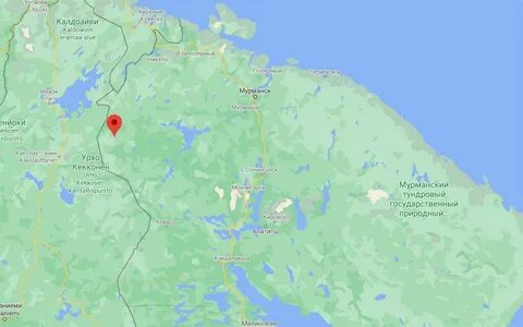 Город полярный мурманская область на карте