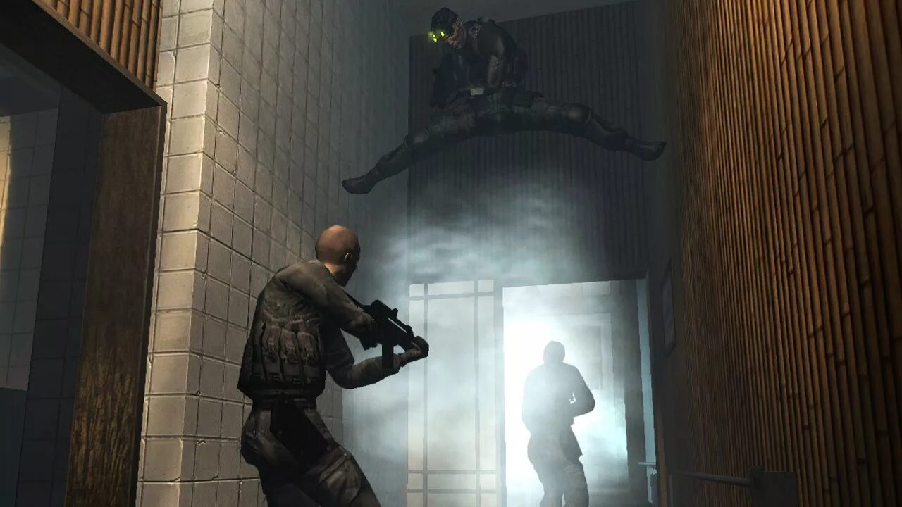 Скрыть игру том. Splinter Cell Chaos Theory. Splinter Cell 3 Chaos Theory. Tom Clancy’s Splinter Cell: Chaos Theory Sam Fisher.