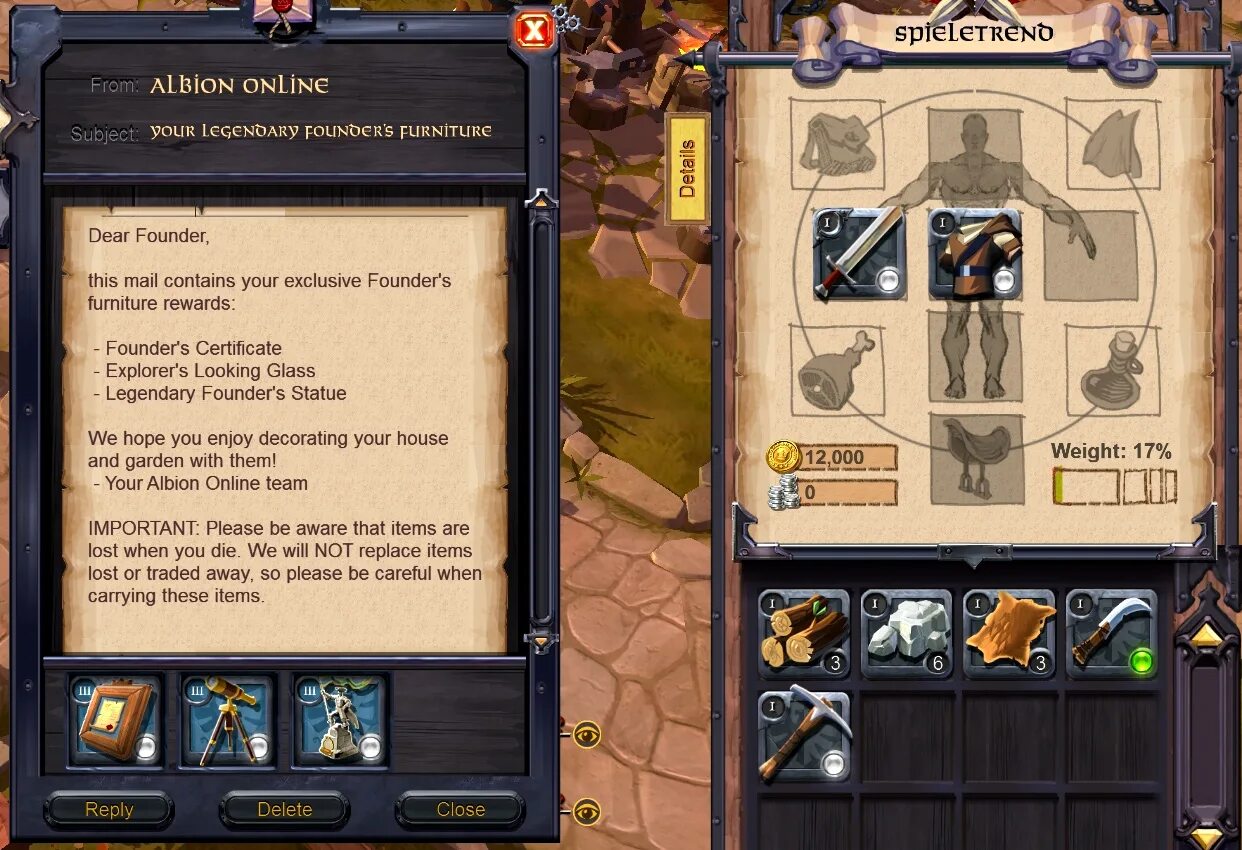 Albion calculator