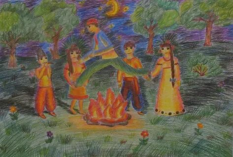 Рисунок ивана купала