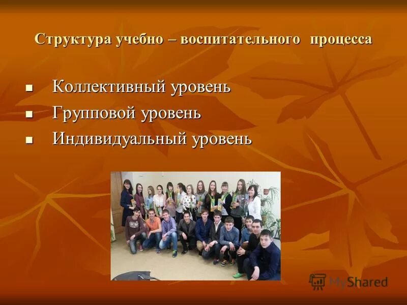 Тема программы воспитательной работы. Тема программы воспитательной работы