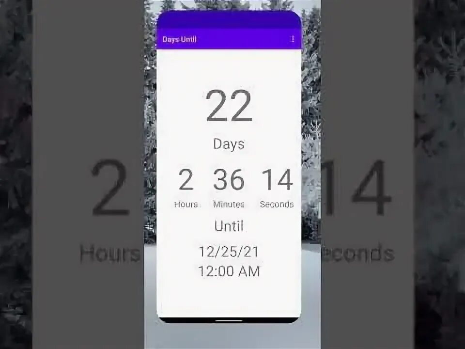 Until app