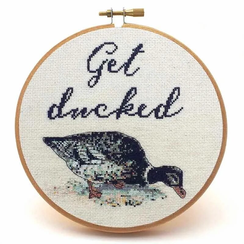 Get ducks. Картинки для вышивки. Вышивка крестом утки. Cross Stitch subversive. Подвеска с изображением птички ретро.