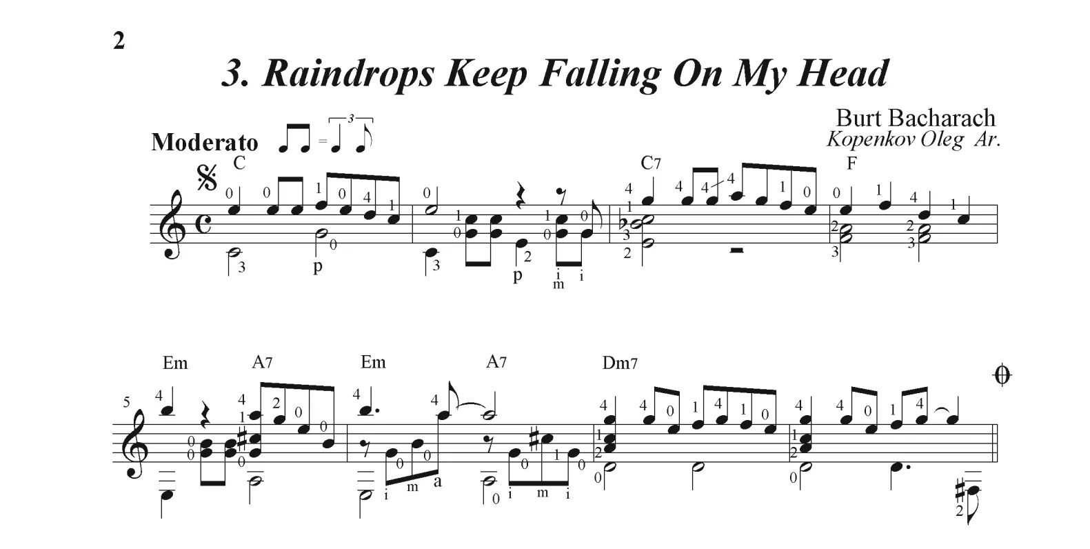 Raindrops falling on my head аккорды. Raindrops falling on my head аккорды