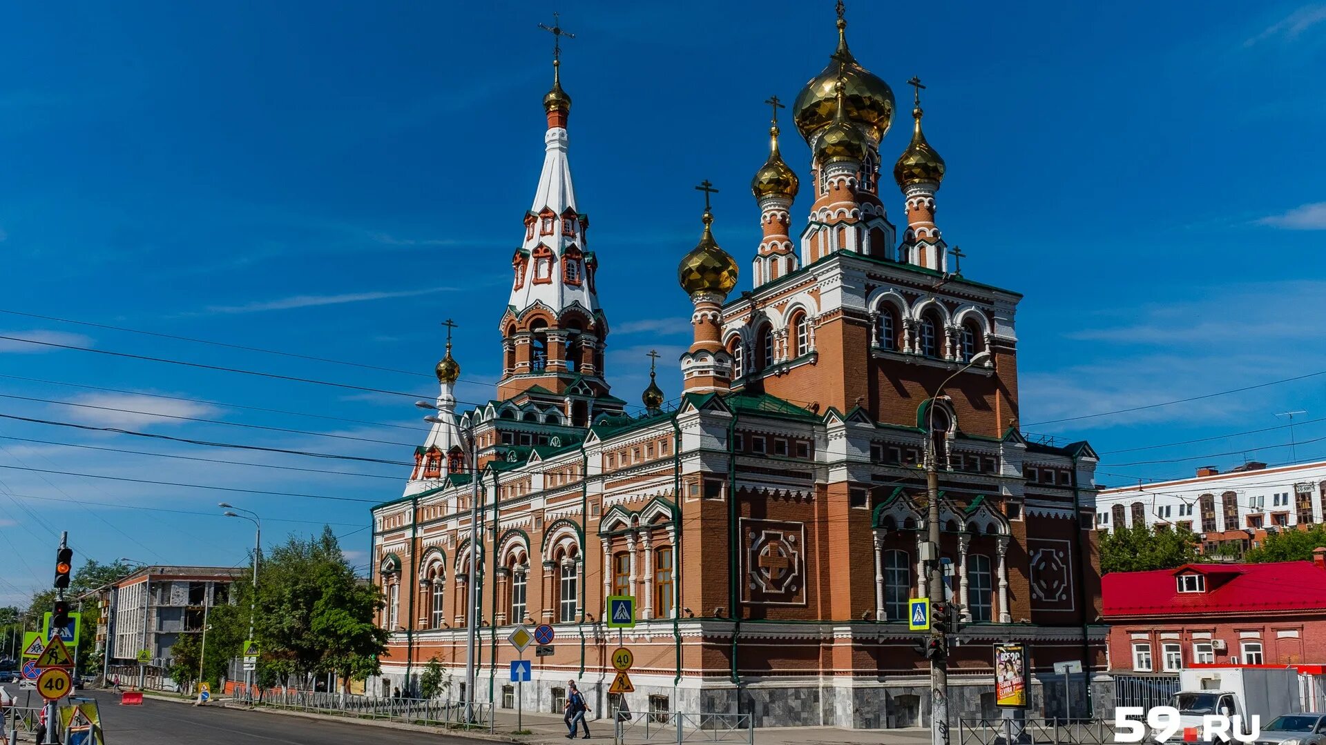 Феодосиевская Церковь Пермь. Вознесенская Церковь Пермь. Вознесенская (Феодосьевская) Церковь. Пермь центр пермского края