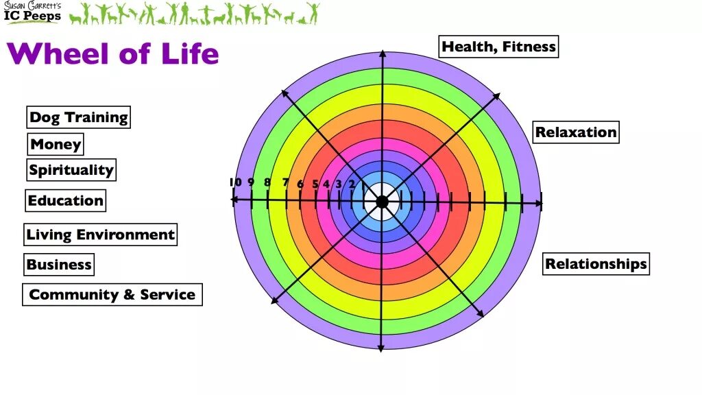 Колесо баланса жизни. Circle of Life.