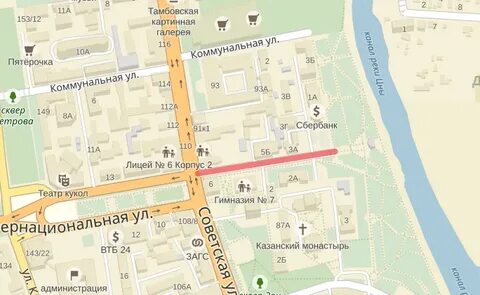 Как доехать тамбовский