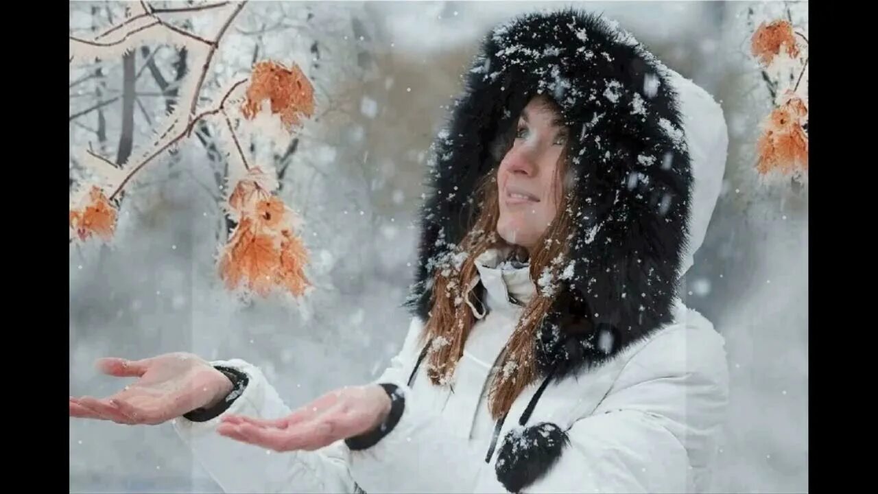 Падает и тут же тает