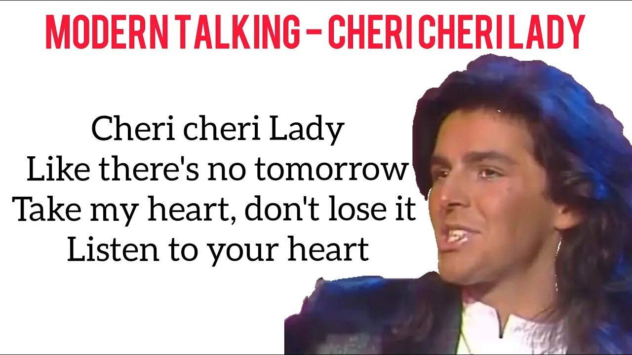 Modern talking Cheri Lady. Modern talking Cheri Cheri Lady. Cheri Lady Modern talking Ноты.