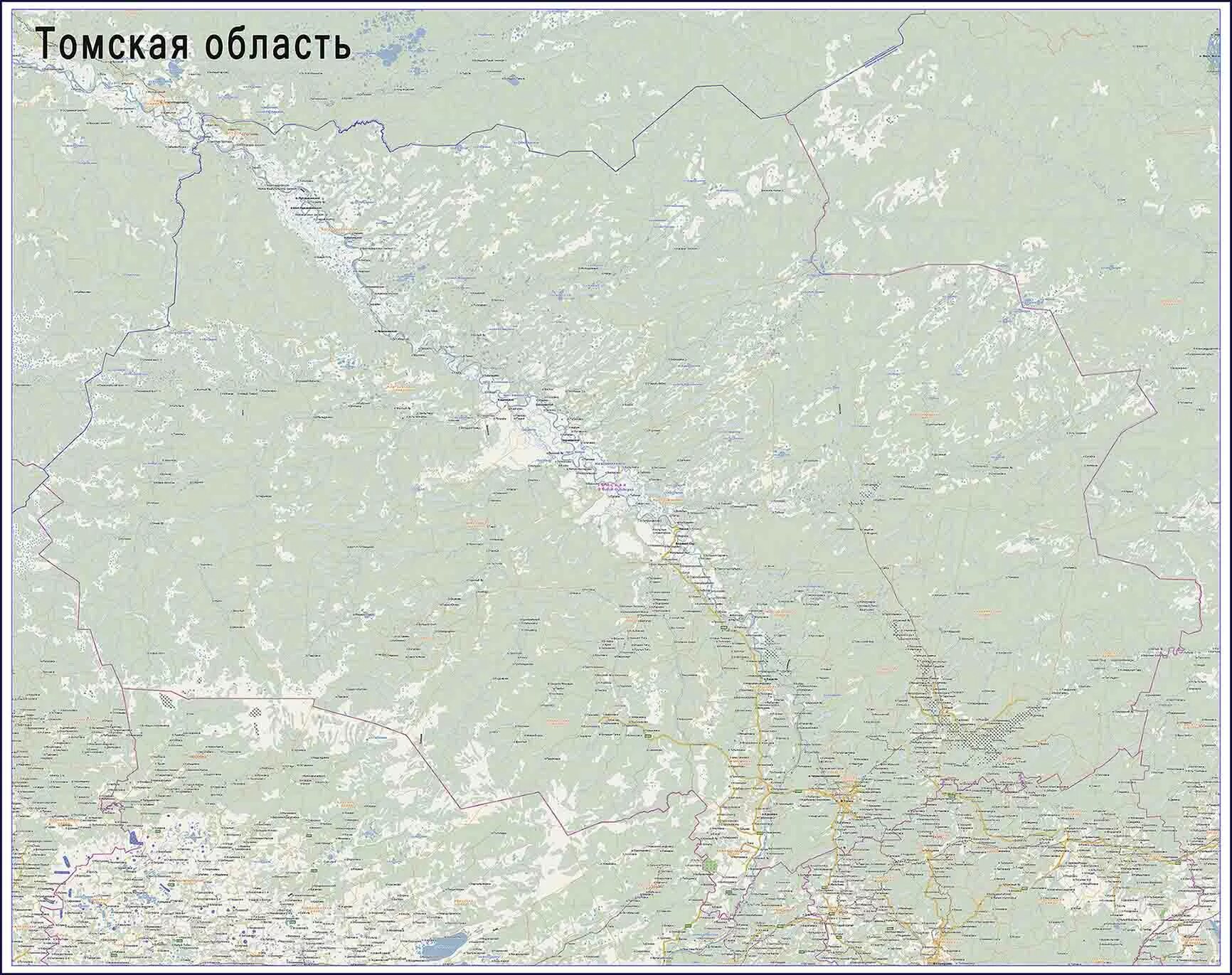 Томская область города карта. Карта Томской области. Подробная карта Томской области. Карта Томской области крупномасштабная маятник. Томск область карта.