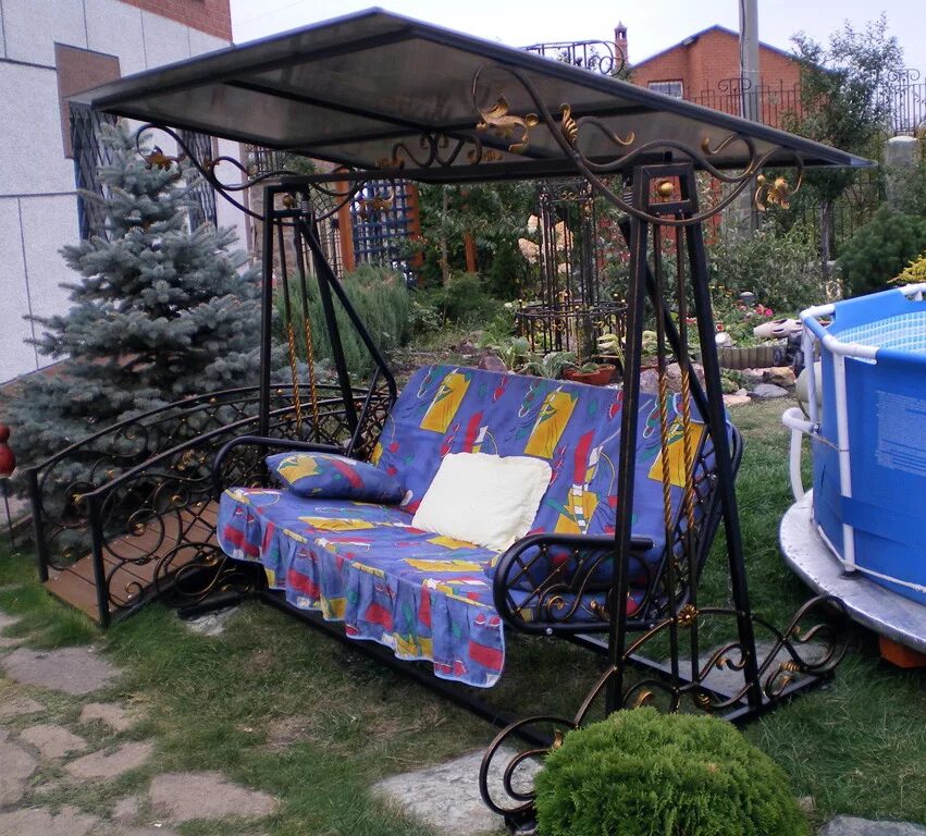 31 creative ideas for swing for adults Backyard canopy, Garden canopy, Patio can