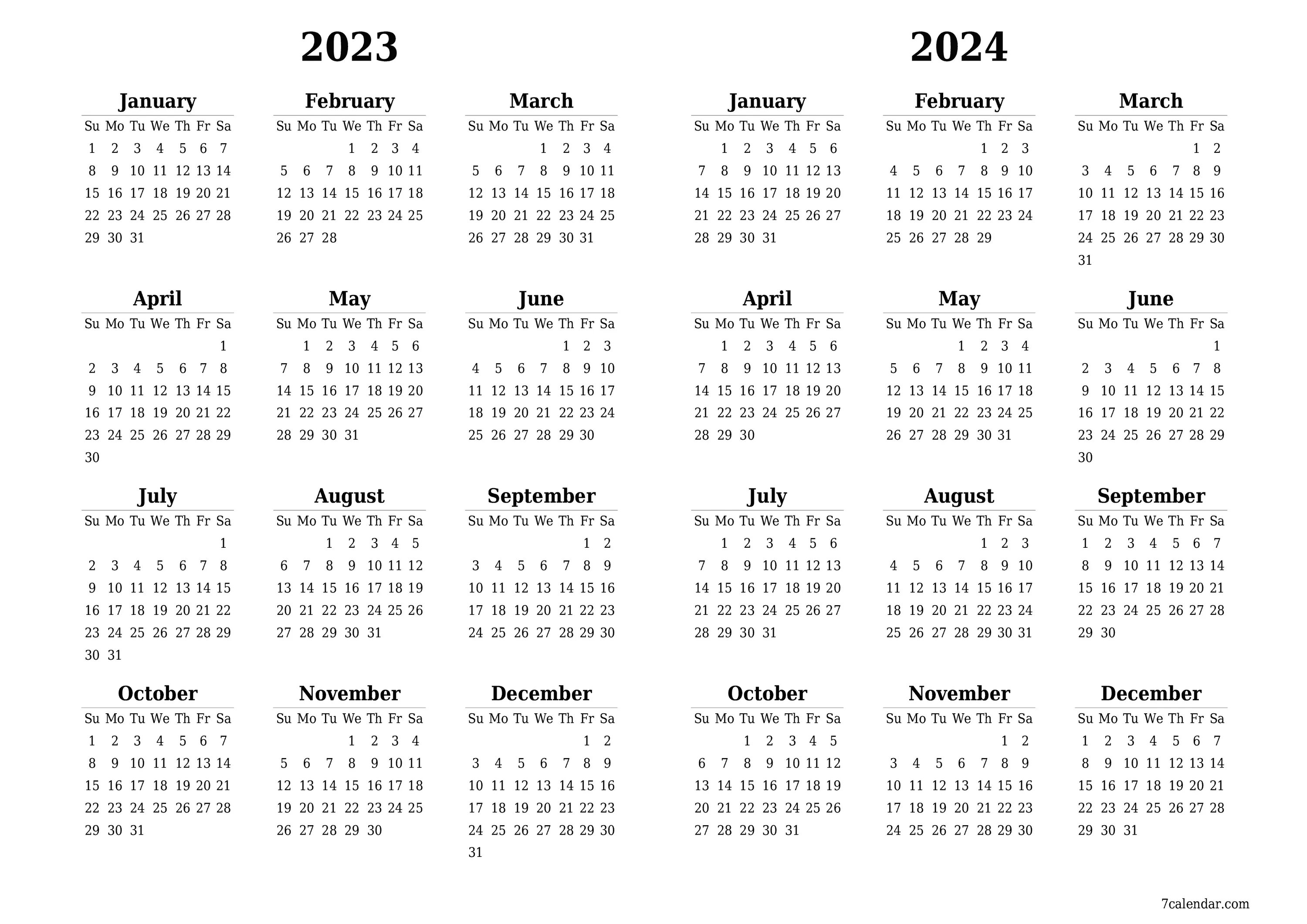 August calendar 2026 monthly template - 7calendar