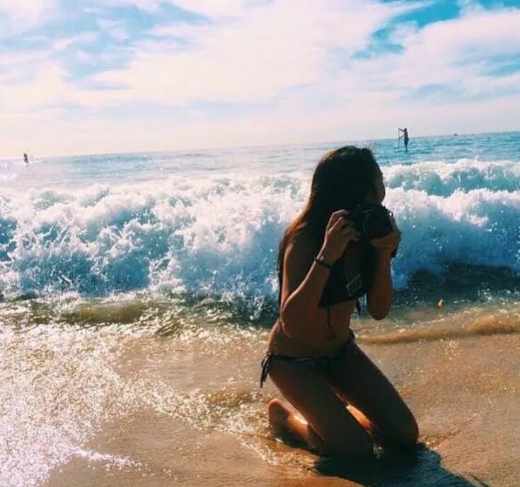 Море брюнетка фото Pin di Kelly yiu su Aesthetic Foto artistiche, Foto, Personalità